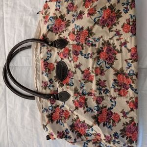 Large Foral Vintage Tote